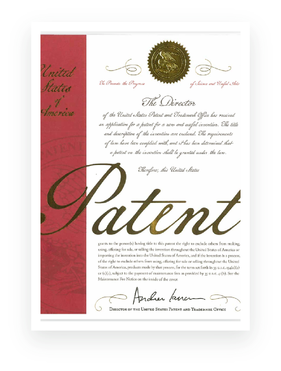 US Invention Patent